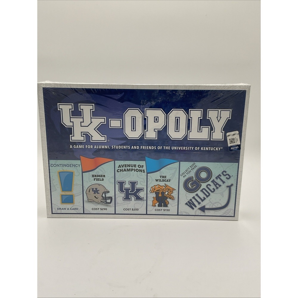 UK Opoly University of Kentucky Wildcats Board Game Alumni Students Party - NEW - Picture 1 of 2